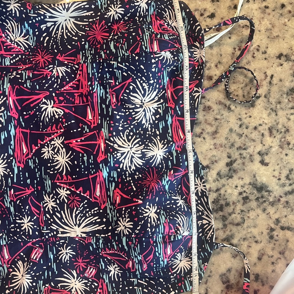 lilly pulitzer sparks fly Navy Sailboat Print Spaghetti-Strap Dress - Unbranded - Picture 3 of 4